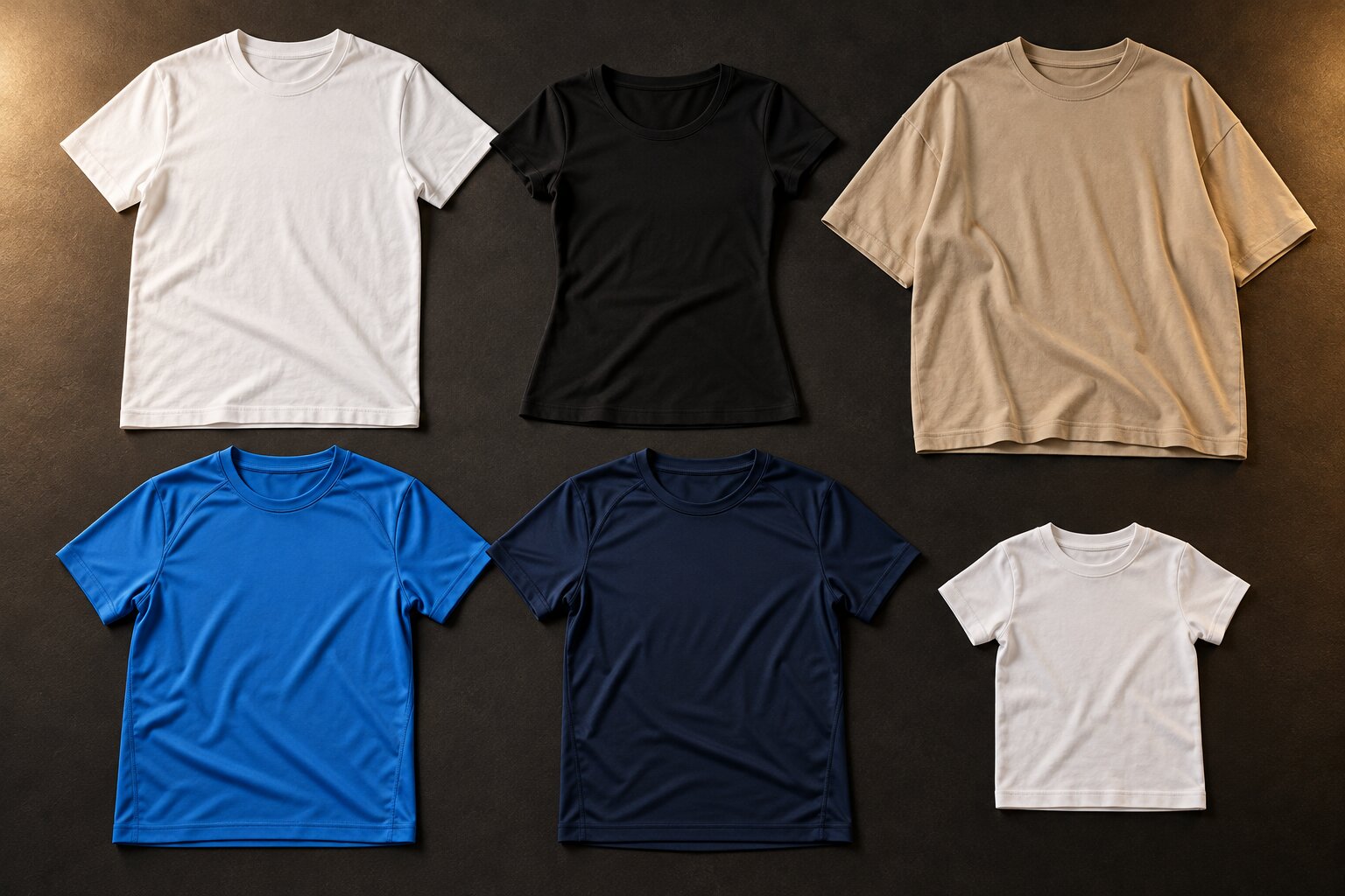 Imagem ilustrativa de camiseta básica de algodão